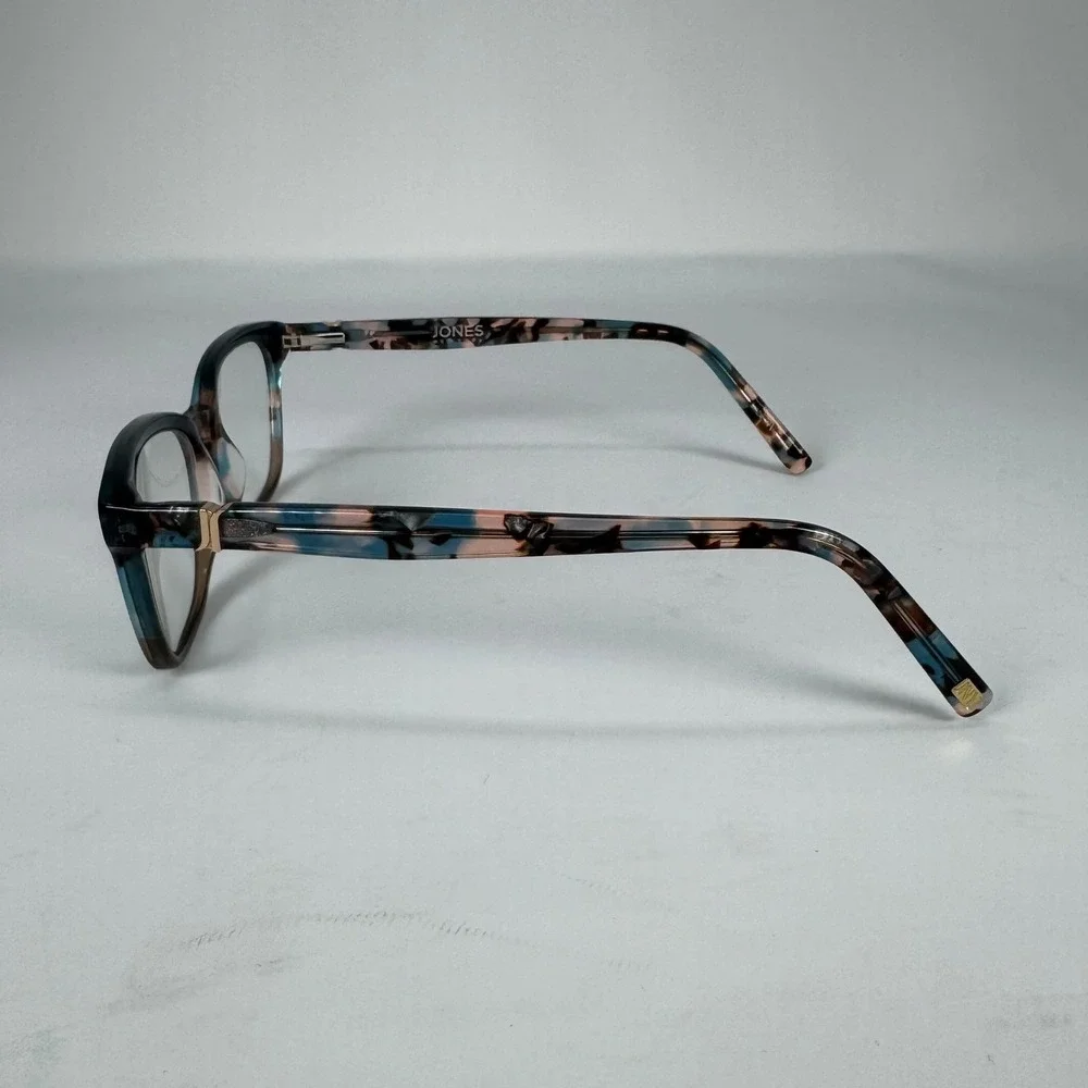 JONES‎ NEW YORK VJON786 Teal Havana Tortoise Eyeglasses Frames Only 51 16 135